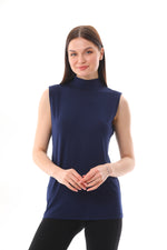 GND Crew Neck Sleeves Body Navy Blue