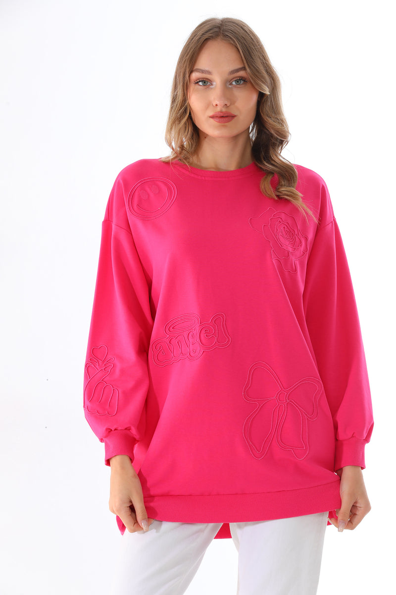 IKL Angel Sweatshirt Pink