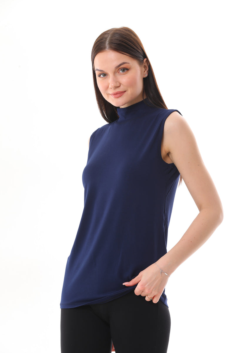GND Crew Neck Sleeves Body Navy Blue