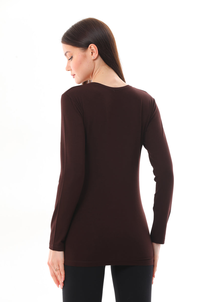GND Long Sleeve Body Brown
