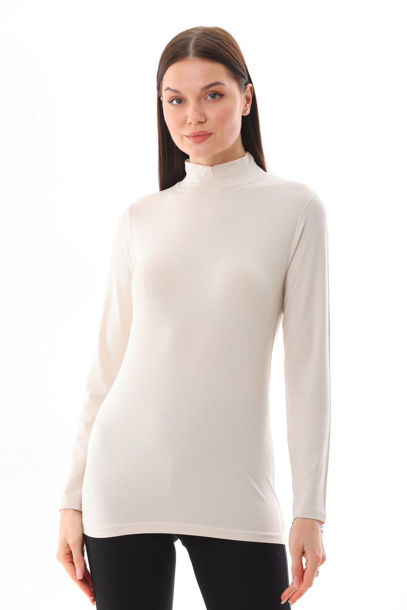 GND Crew Neck Long Sleeve Body Cream
