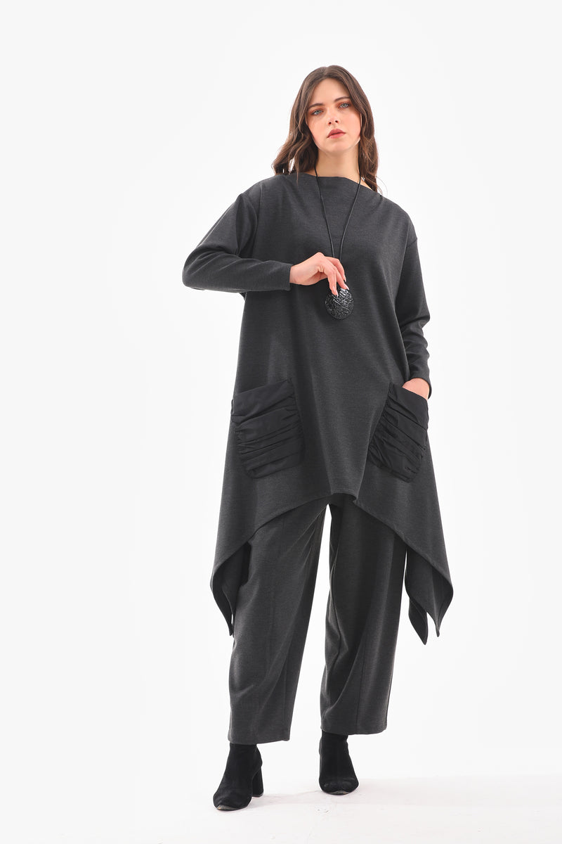 ACR Belinda Tunic Anthracite