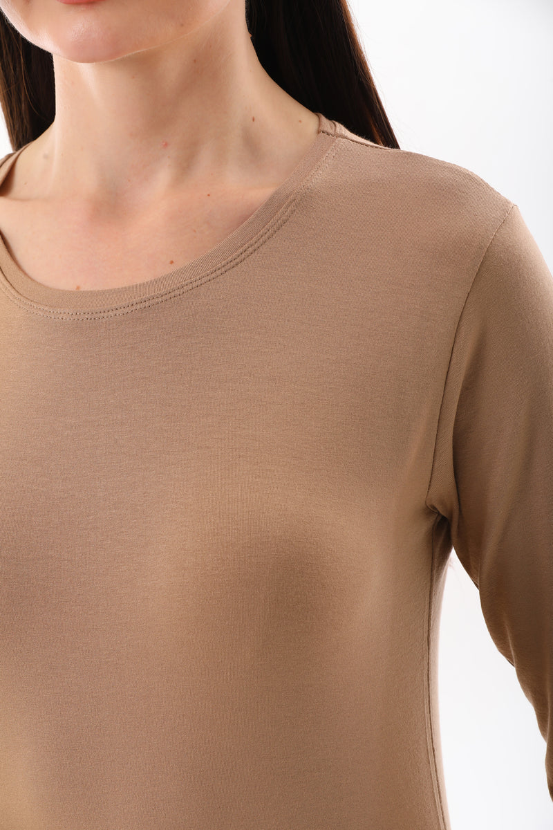 GND Long Sleeve Body Milk Coffee