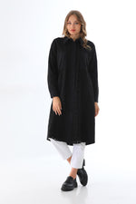 MPH Azure Long Shirt Black