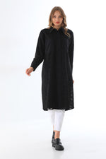 MPH Azure Long Shirt Black