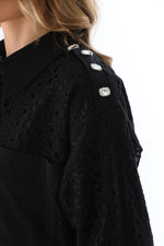 MPH Azure Long Shirt Black