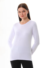 GND Long Sleeve Body White