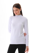 GND Crew Neck Long Sleeve Body White