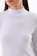 GND Crew Neck Long Sleeve Body White