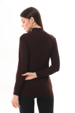 GND Crew Neck Long Sleeve Body Brown