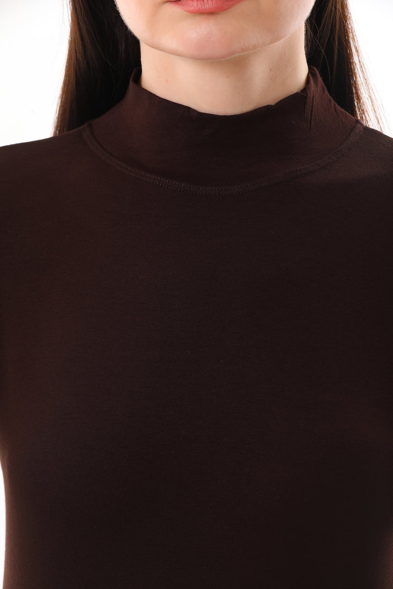 GND Crew Neck Long Sleeve Body Brown