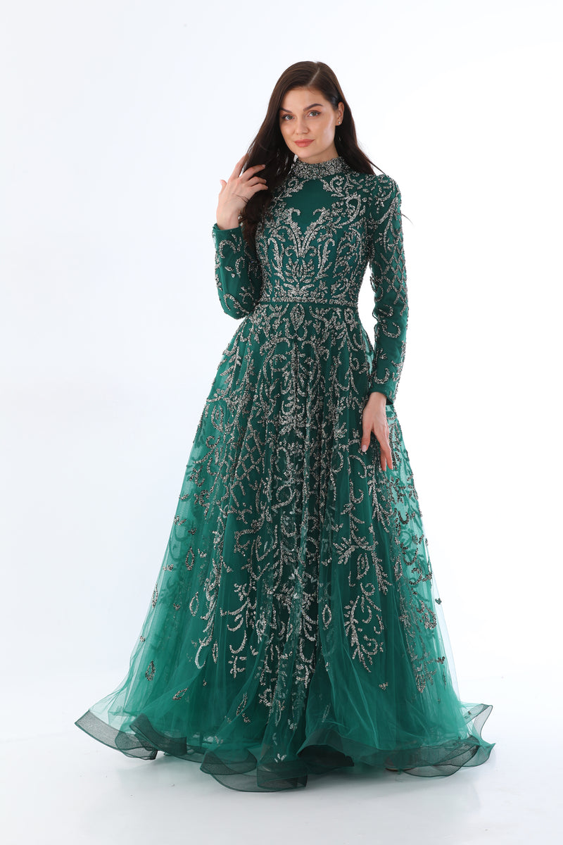 BLY Bella Gown Green