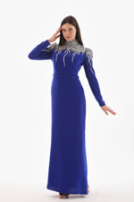 T&Y Alara Dress Sax Blue