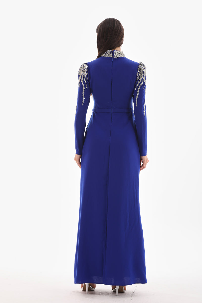 T&Y Alara Dress Sax Blue