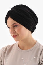 QF 1800 Handmade Turban Black