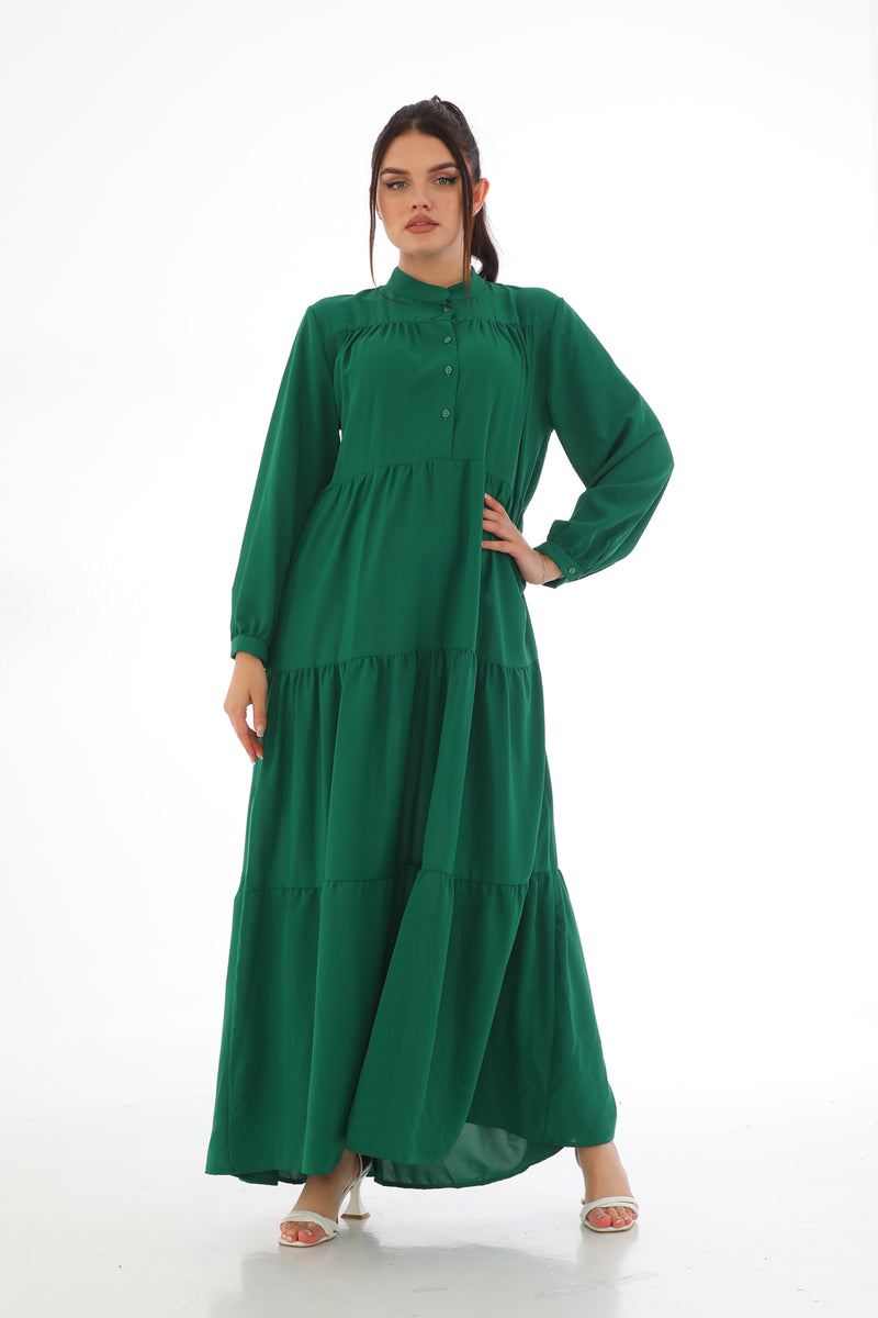 N&C Melda Dress Green