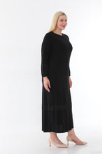 MSB Sandy Pleated Dress Black