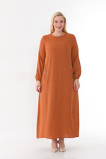 MSB Airobin Stone Dtld Dress Camel