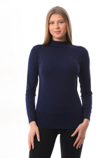 GND Crew Neck Long Sleeve Body Navy Blue