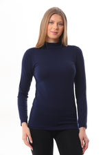 GND Crew Neck Long Sleeve Body Navy Blue