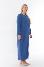 MSB Airobin Rib Dtld Dress Blue