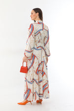 N&C Roberta Dress Brick Color
