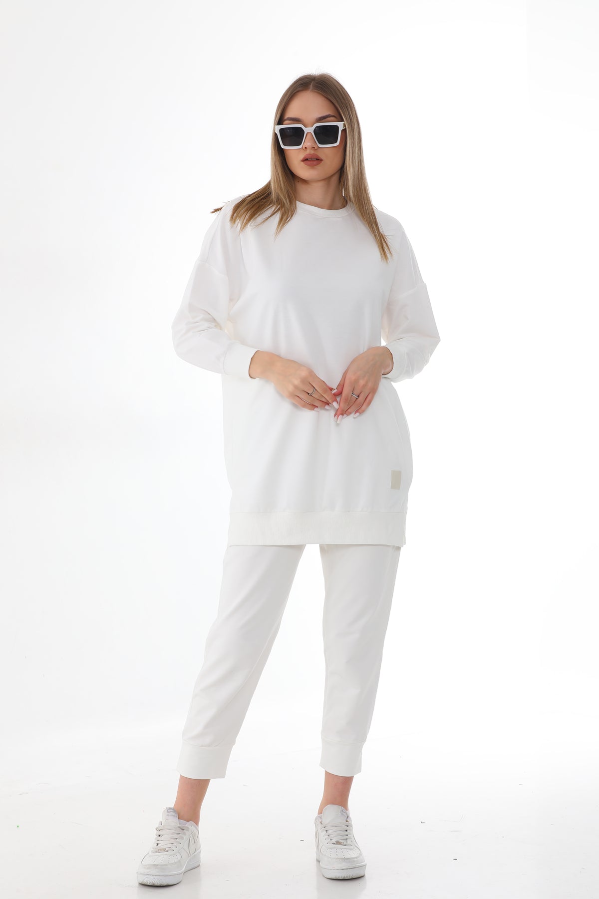 SL Basic Cotton Tunic Off White