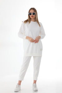 SL Basic Cotton Tunic Off White