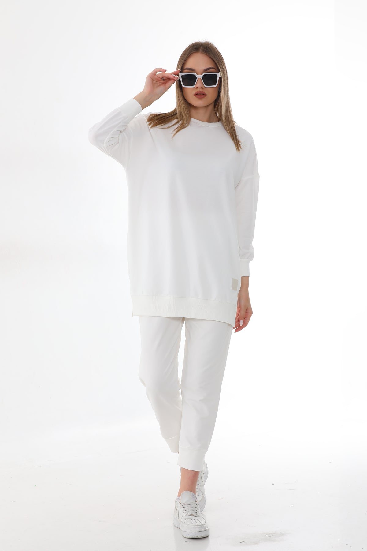 SL Basic Cotton Tunic Off White