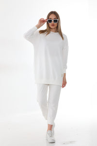SL Basic Cotton Tunic Off White