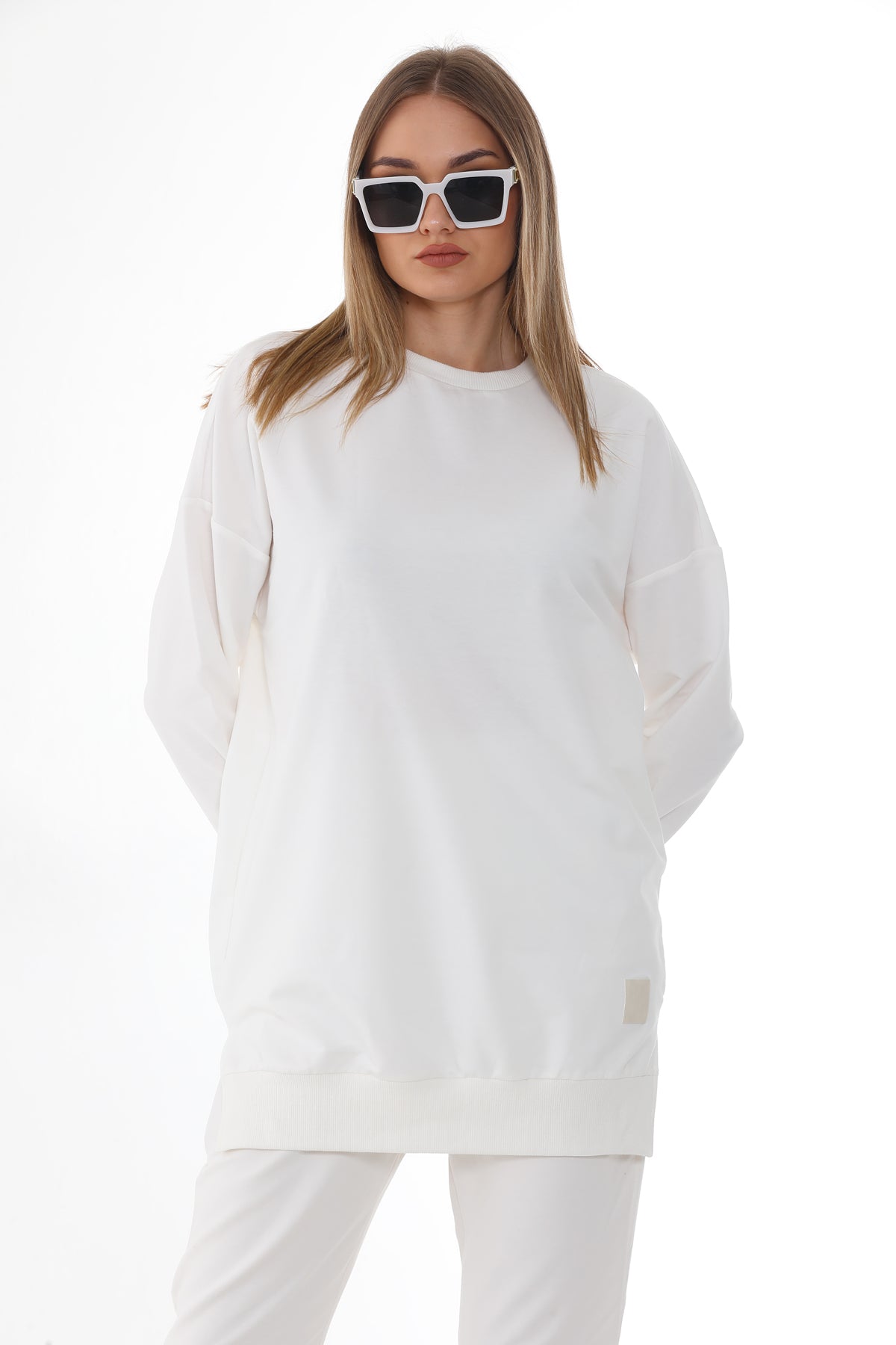 SL Basic Cotton Tunic Off White
