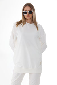 SL Basic Cotton Tunic Off White