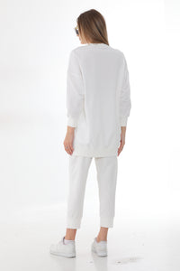 SL Basic Cotton Tunic Off White