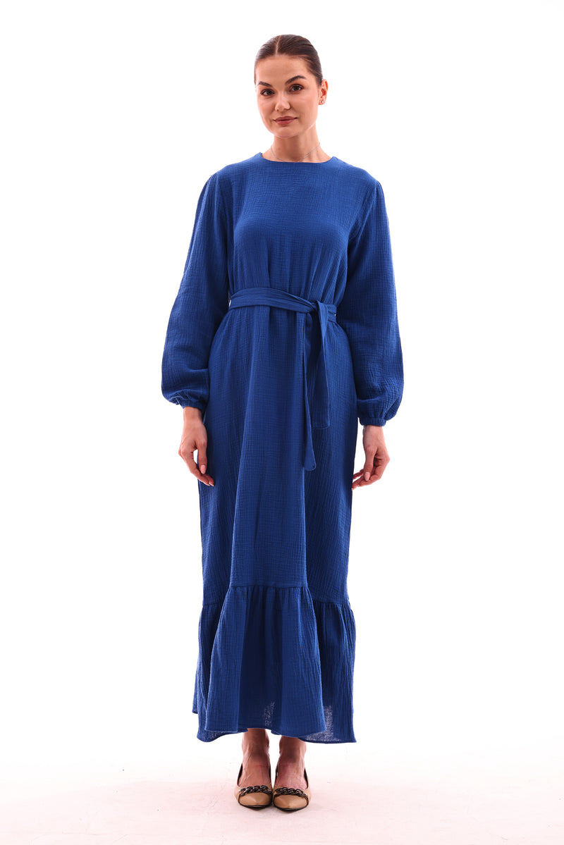 AFL Muslin Dress Blue