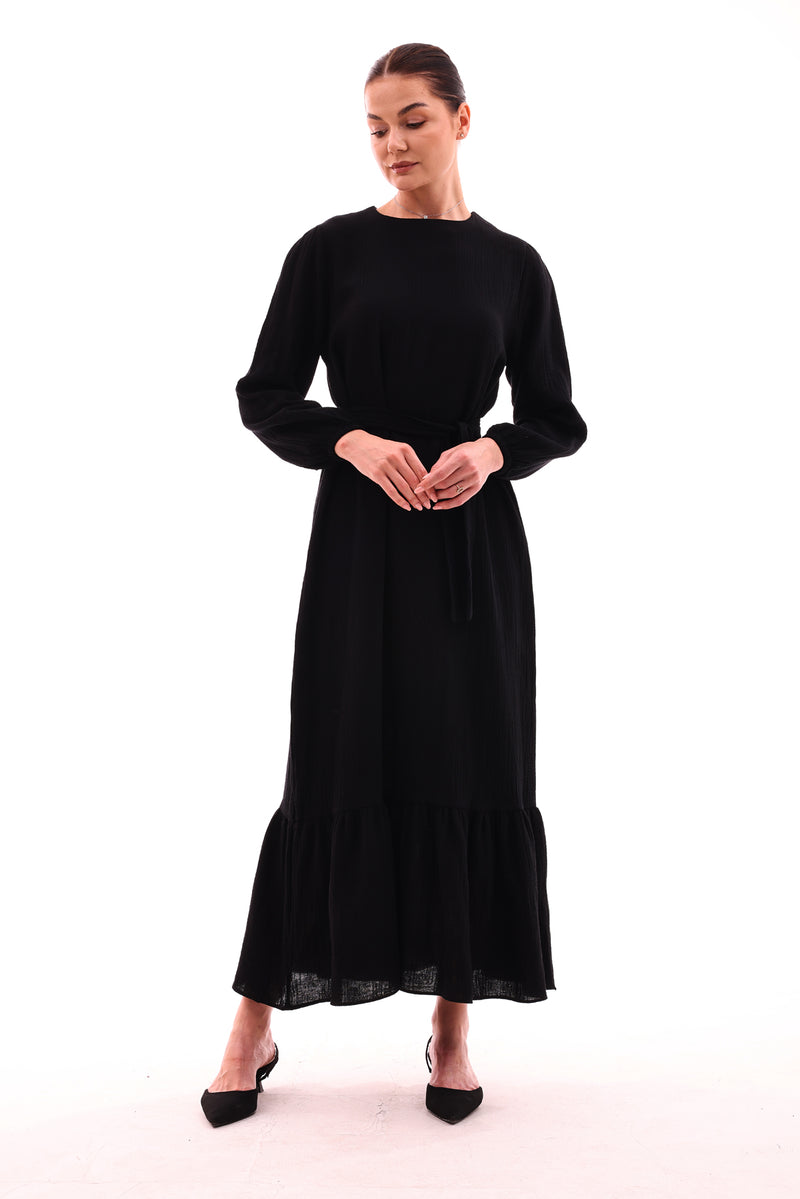 AFL Muslin Dress Black