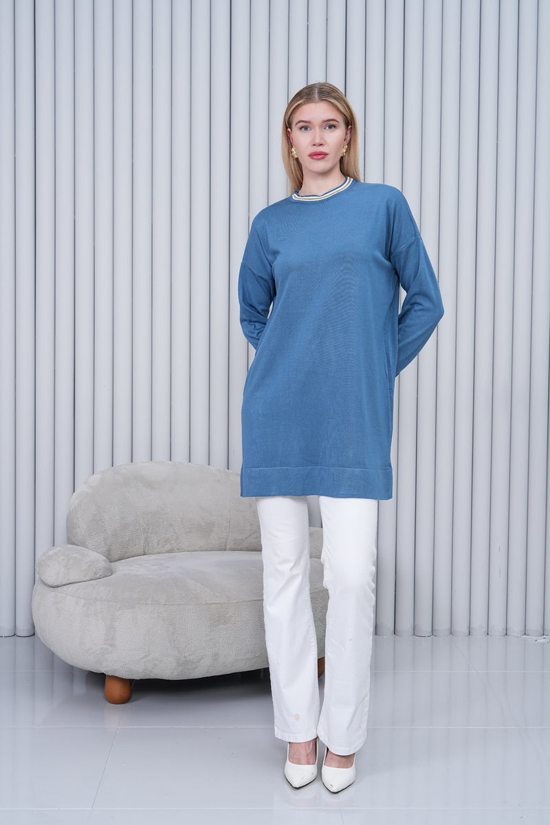 AFL Slider Tunic Indigo