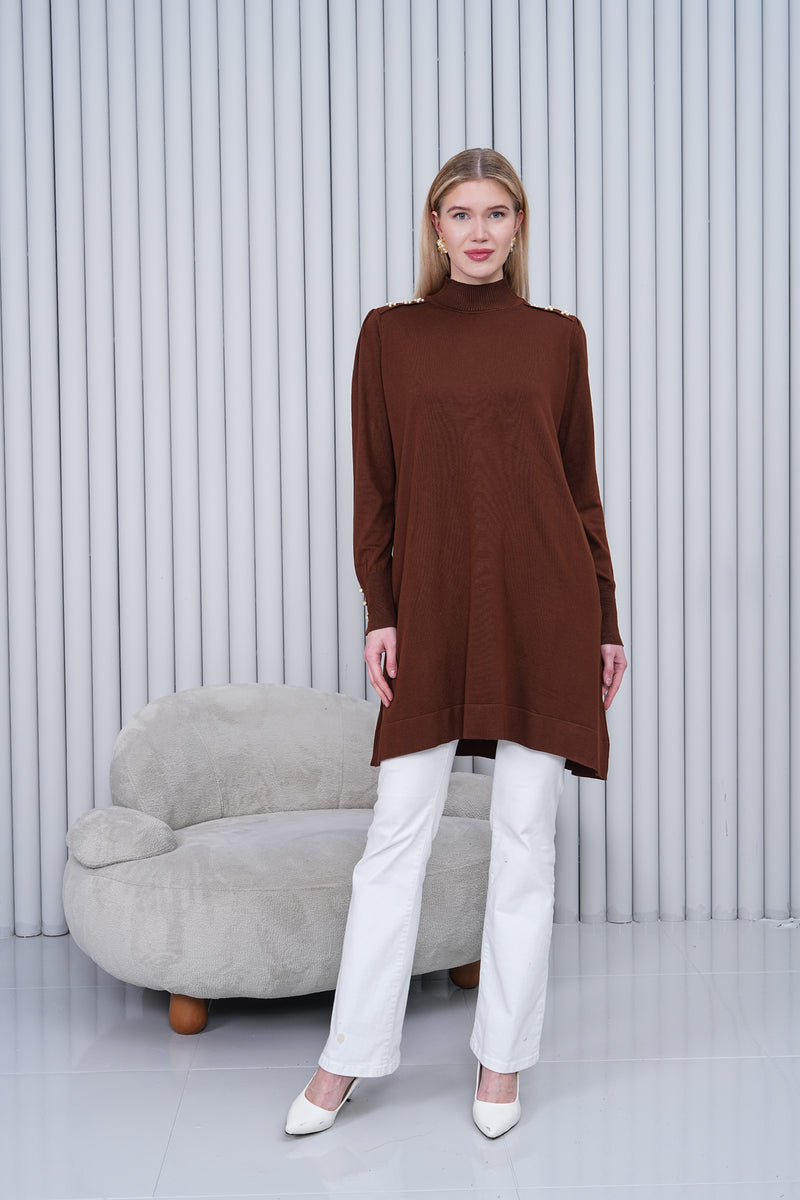 AFL Mersiya Tunic Brown