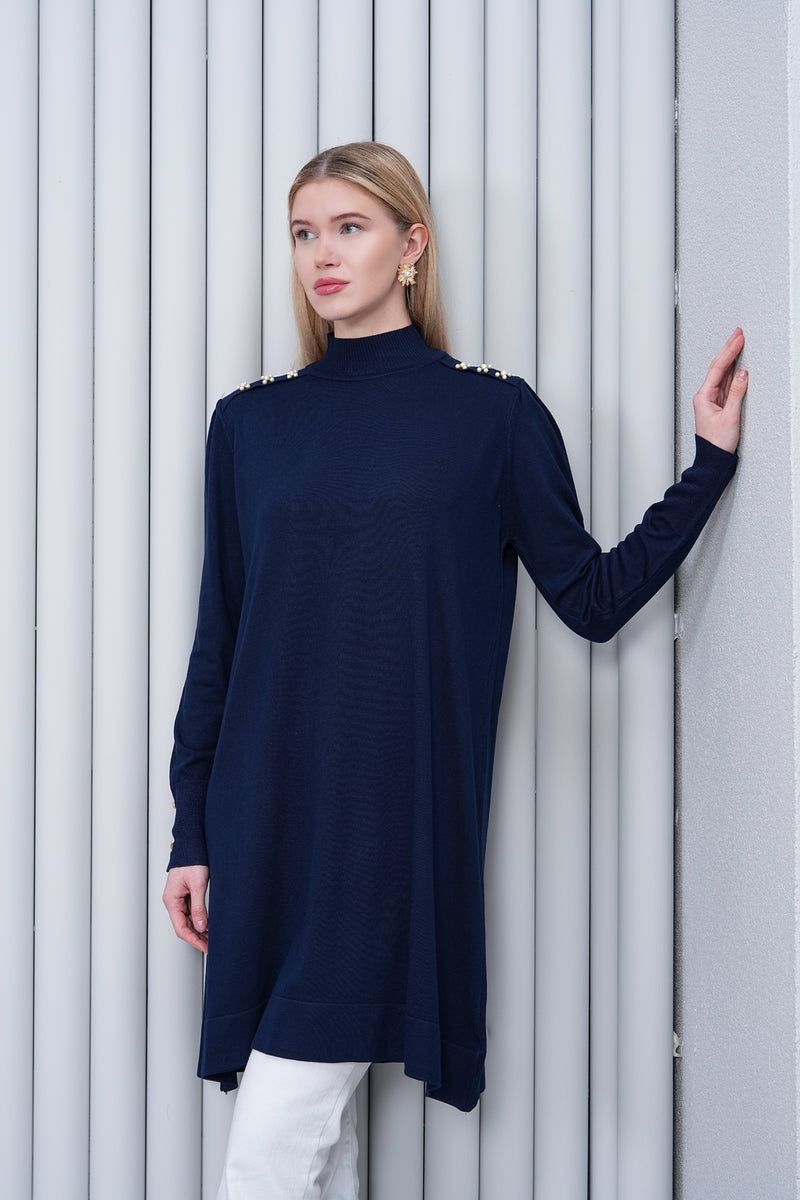 AFL Mersiya Tunic Navy Blue