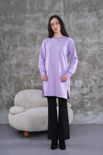 JMN Basic Cotton Tunic Lavender