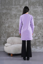 JMN Basic Cotton Tunic Lavender