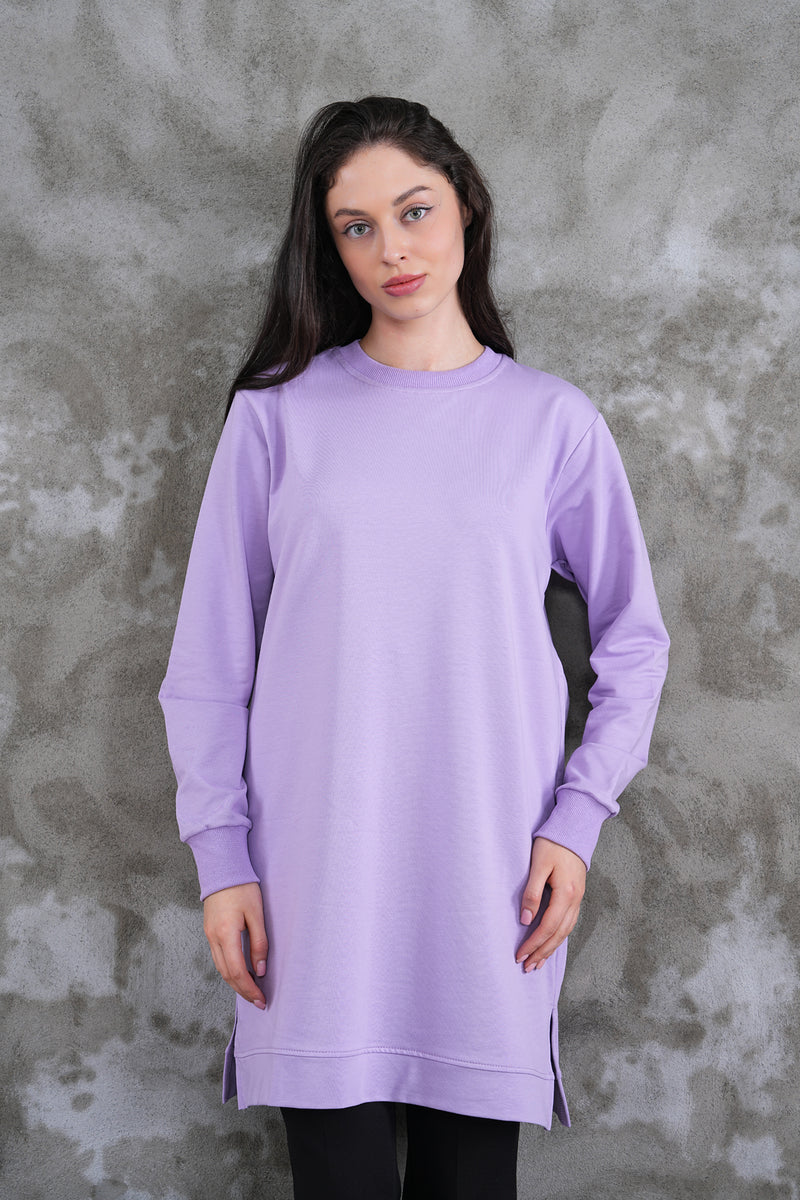 JMN Basic Cotton Tunic Lavender