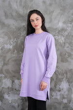 JMN Basic Cotton Tunic Lavender