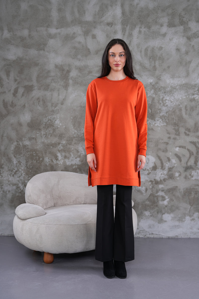 JMN Basic Cotton Tunic Orange