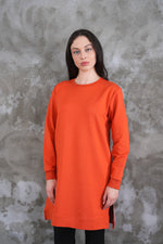 JMN Basic Cotton Tunic Orange