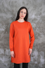 JMN Basic Cotton Tunic Orange