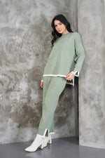 EFS Efsun Knitted Set Almond Green