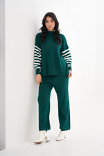 EFS Ecrin Knitted Set Petrol Green