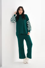 EFS Ecrin Knitted Set Petrol Green