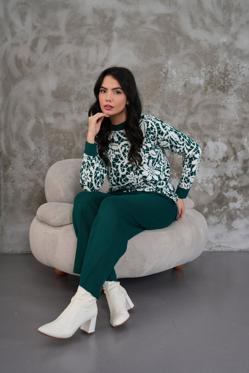 EFS Endam Knitted Set Emerald