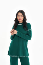 DZL Axel Knitted Set Emerald